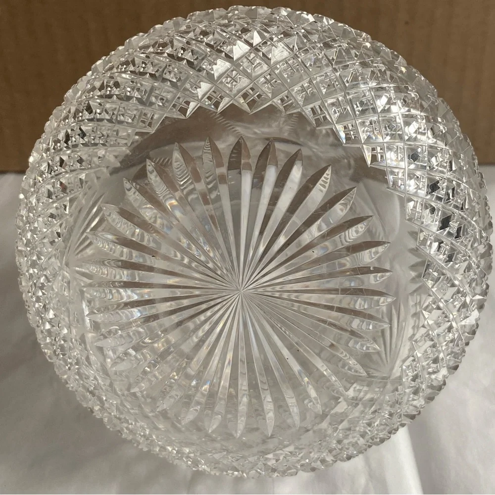 American Brilliant Carafe Strawberry Diamonds